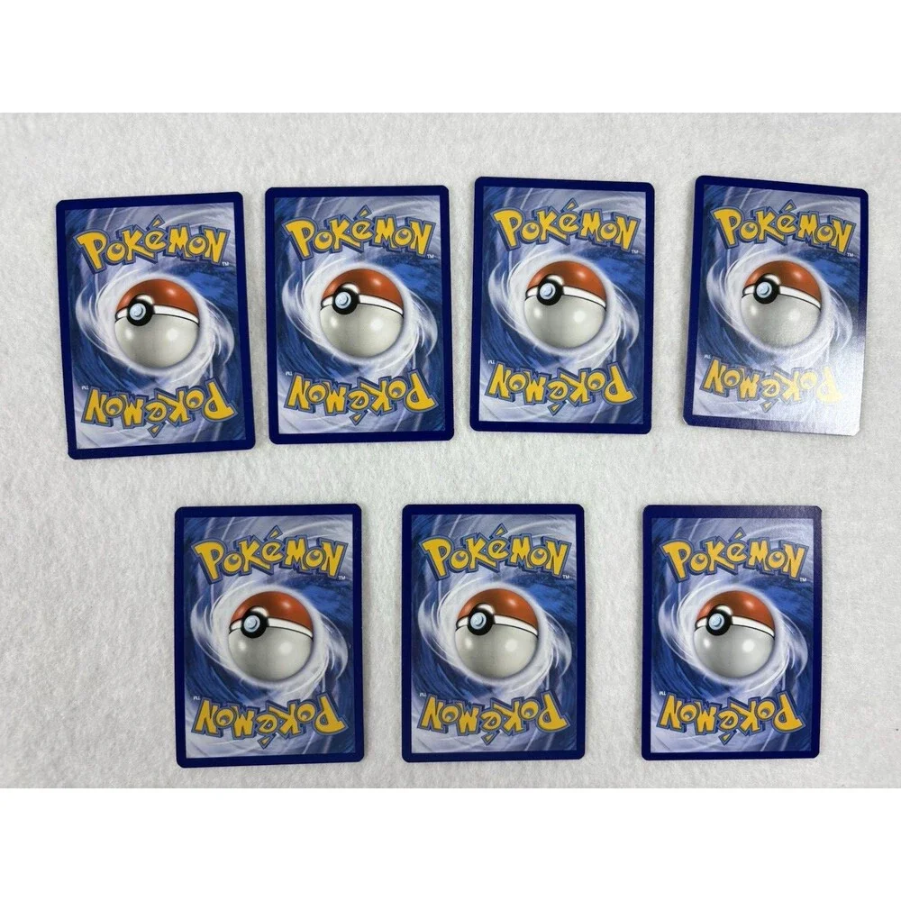 Lot of 7 Pokémon Reverse Holo Cards Incineroar Lucario Vikavolt Tag Switch & Mor